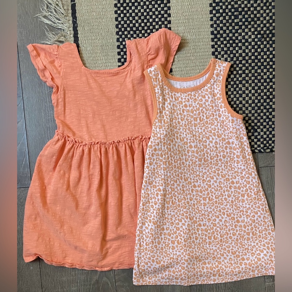 5T orange dress bundle